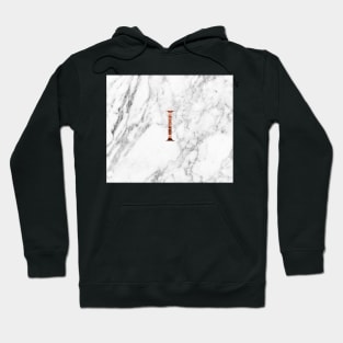 Monogram rose marble I Hoodie